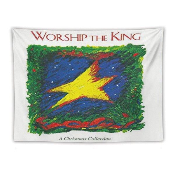 Worship The King A Christmas Collection Tapestry