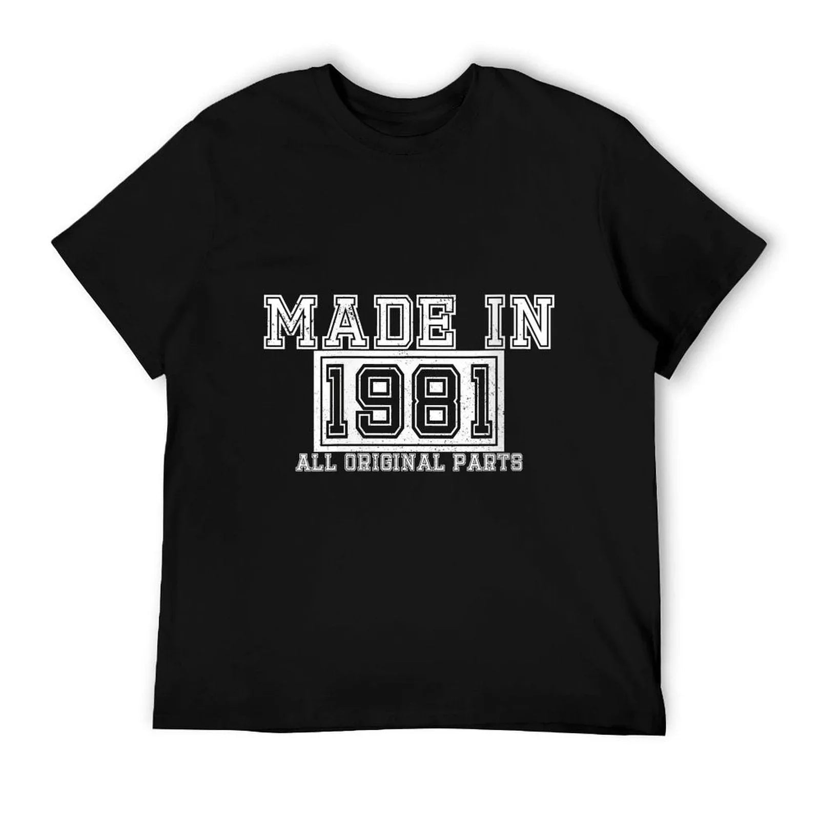 Womens 40th Birthday Gift Funny Vintage 1981 Original Parts  Odor-resistant T-Shirt