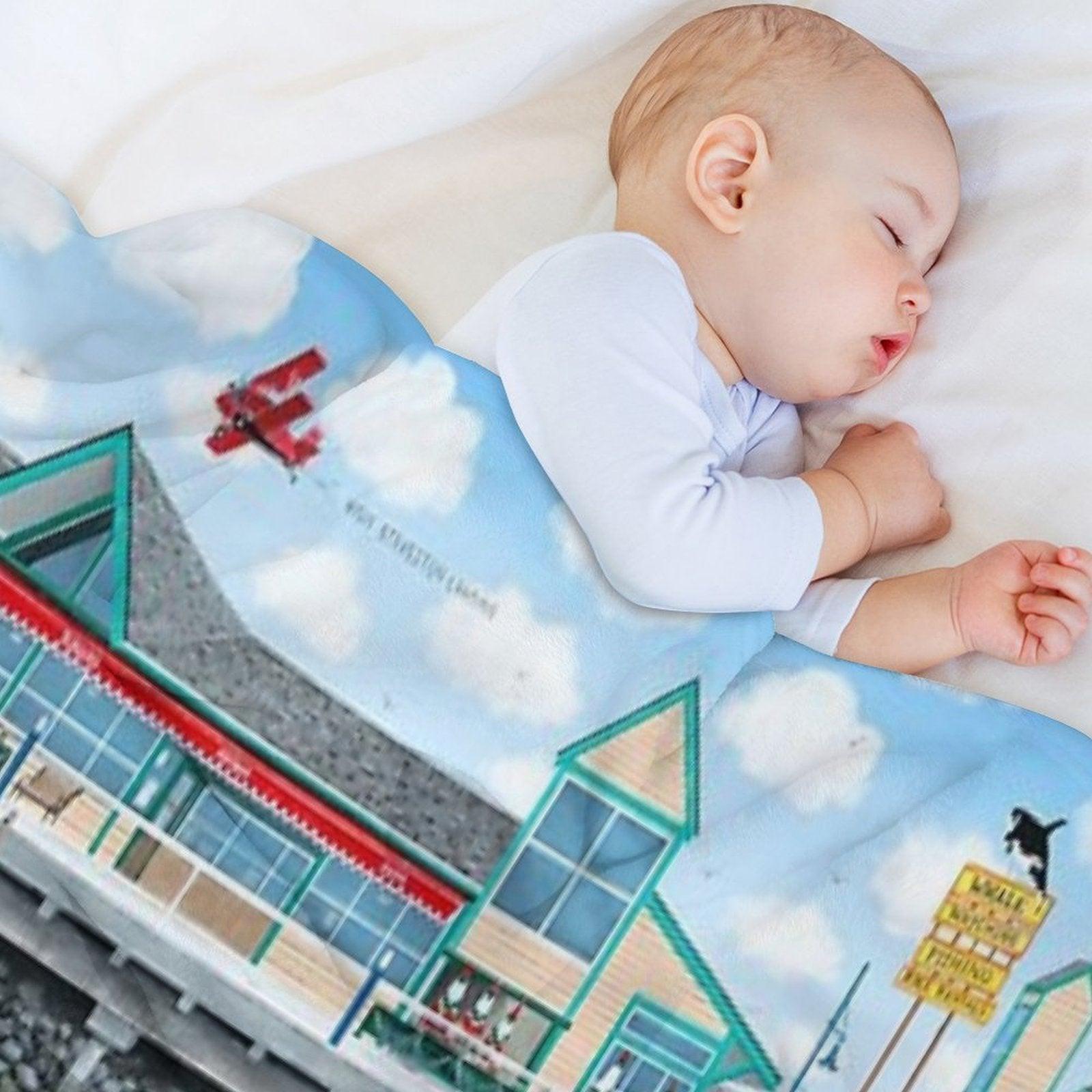 Steveston Landing Throw Blanket