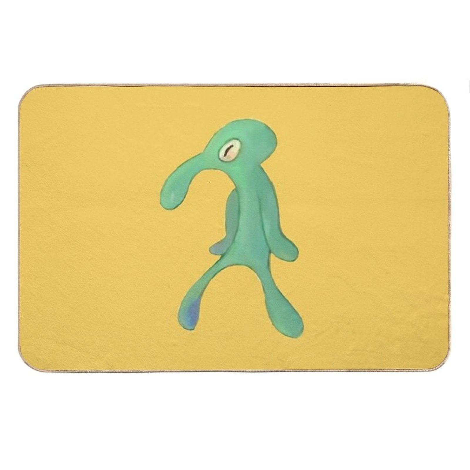 Bold And Brash Pin Button Bath Mat
