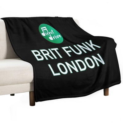 Brit Funk - London UK Anti-pilling Throw Blanket