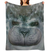 Chubby Blob Seal Throw Blanket