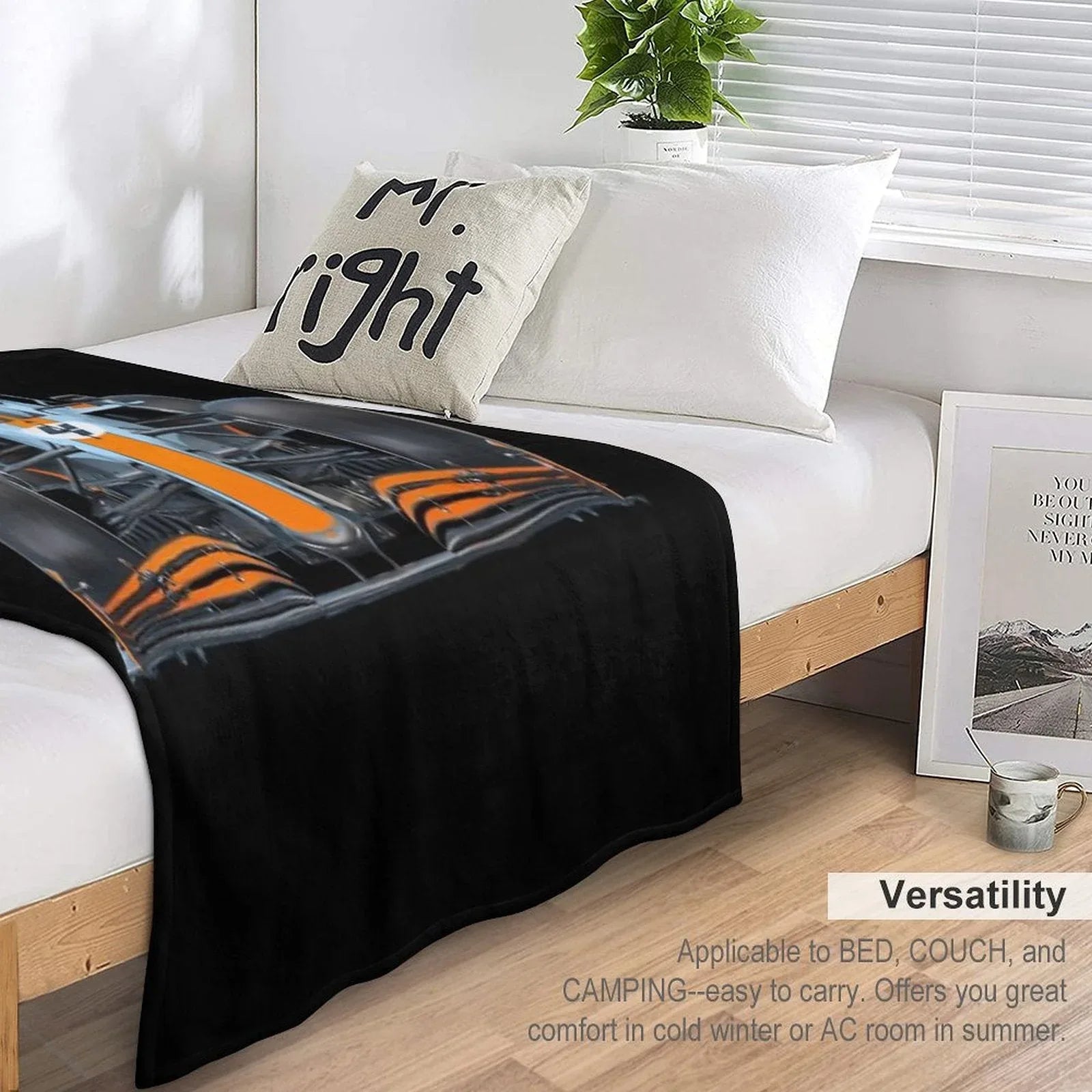 McLaren Retro Livery Throw Blanket