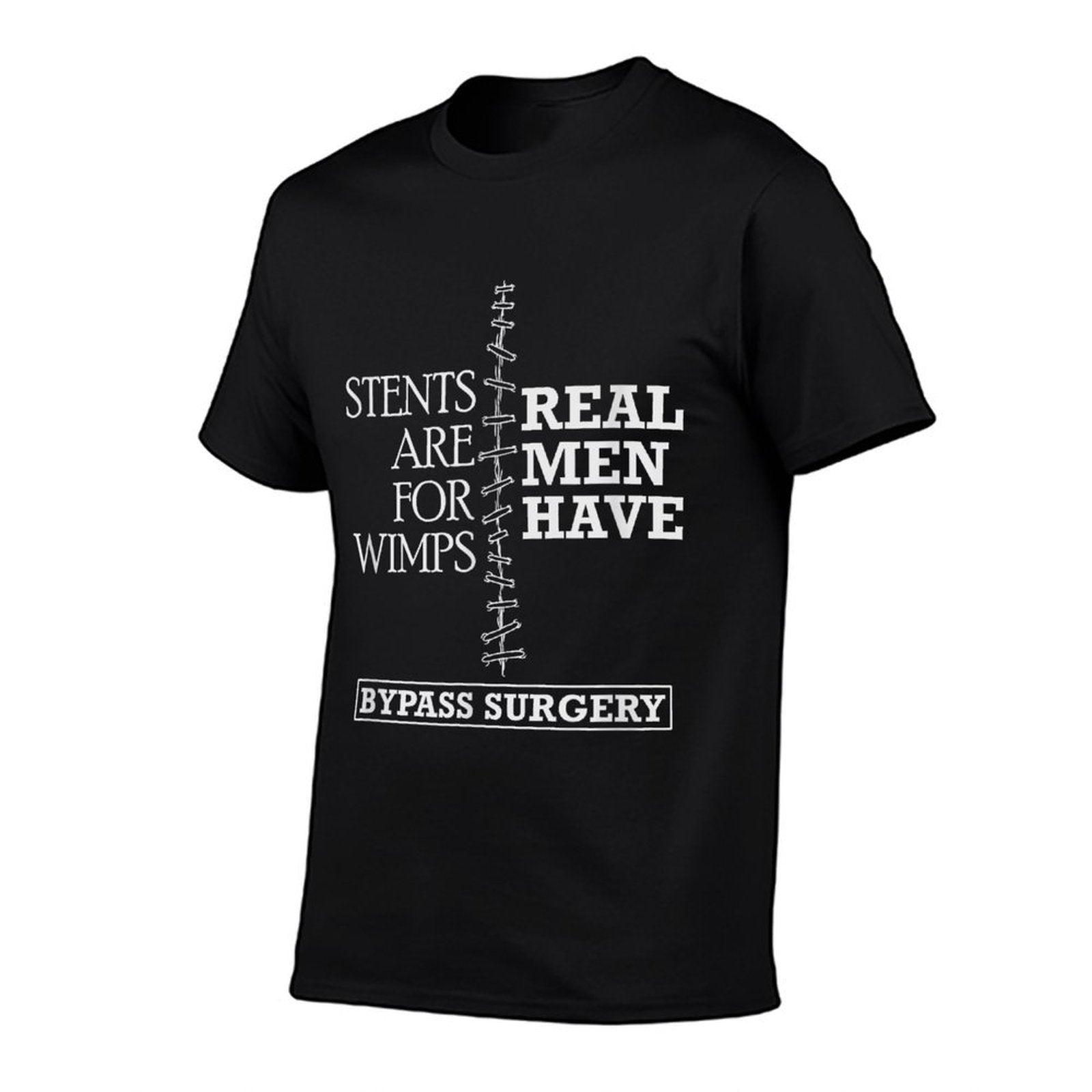 Heart Surgery Survivor After Surgery Recovery Men Bypass T-Shirt