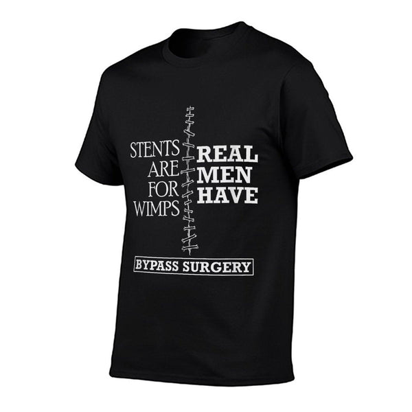 Heart Surgery Survivor After Surgery Recovery Men Bypass T-Shirt