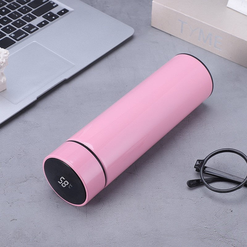 Smart Temperature Measurement Insulated Cup 304 Stainless Steel Water Cup Portable Home Cup Gift Cup Wholesale Engraving