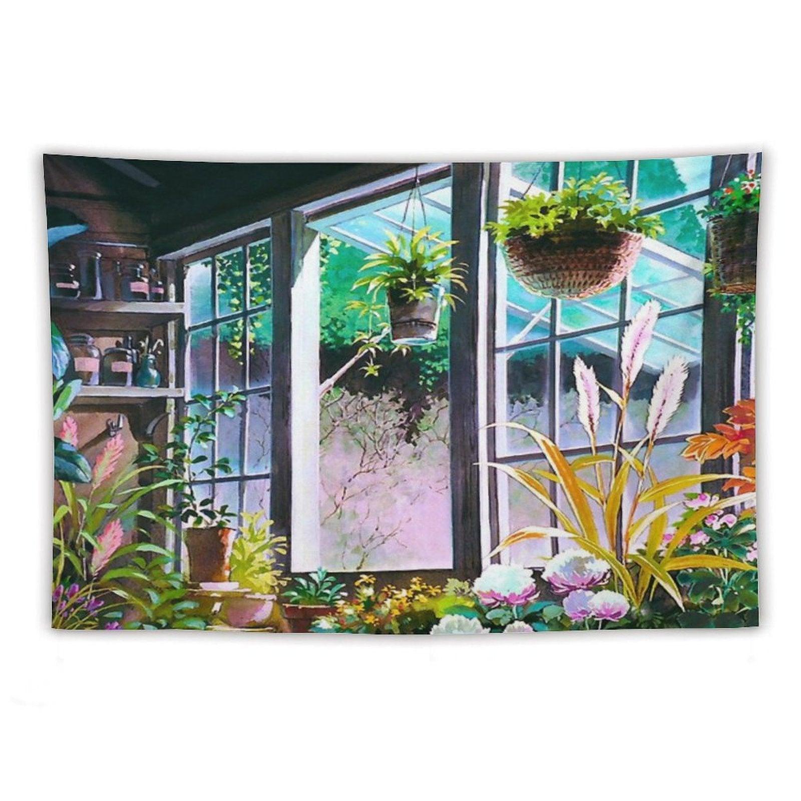 The Witch's Garden Tapestry