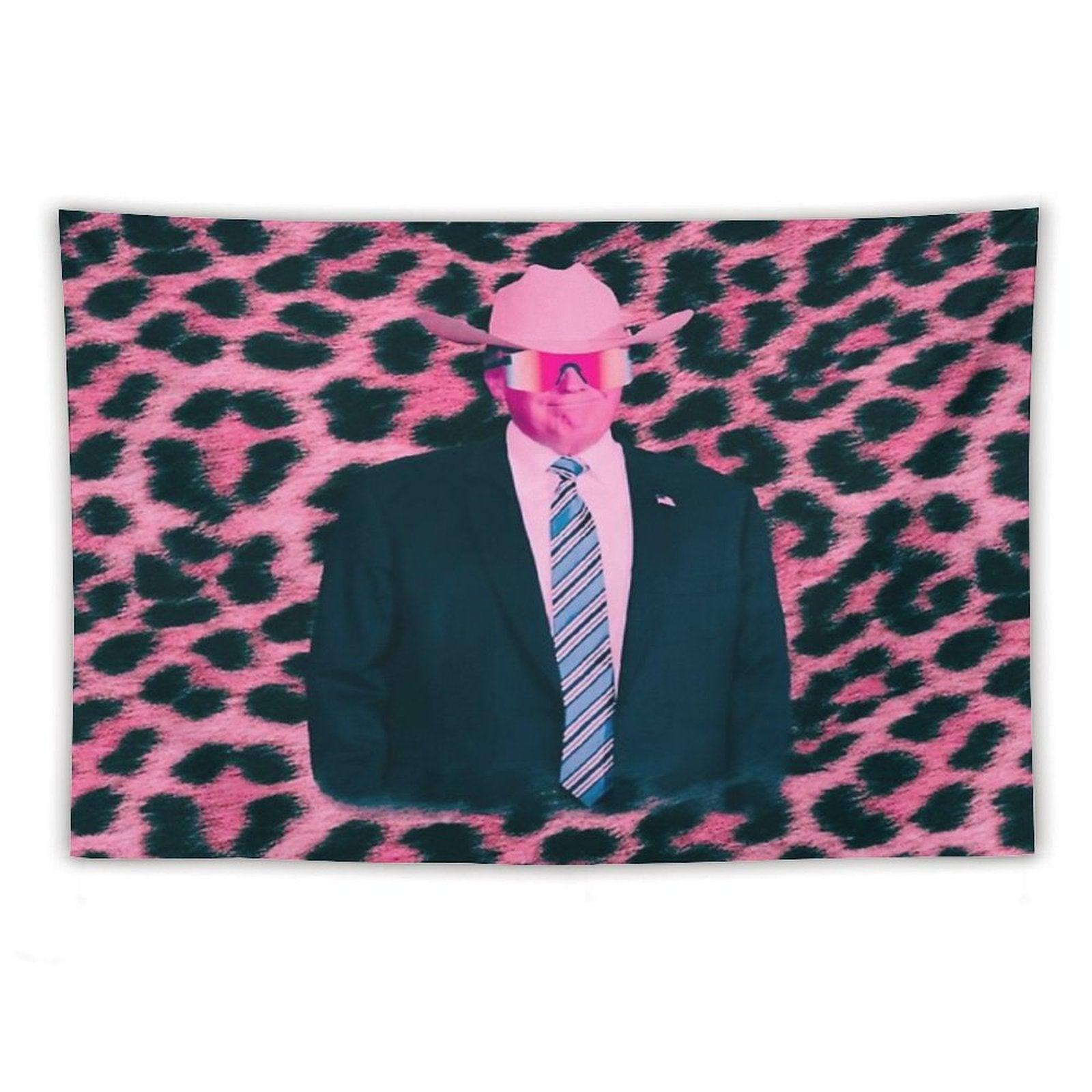 Retro Trump Tapestry