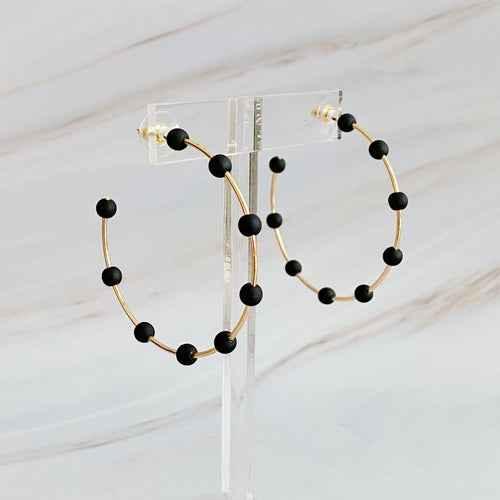 Games On Cloud Nine Hoop Earrings