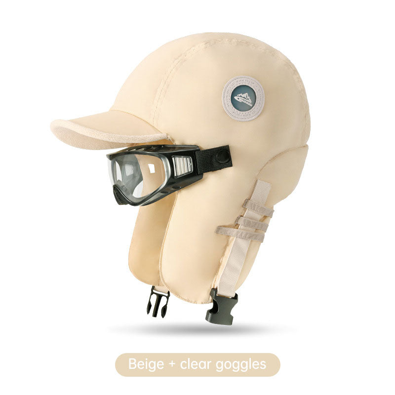 Winter ski hat warm hat men and women winter riding ear windproof plus velvet thickening pilot lei feng hat