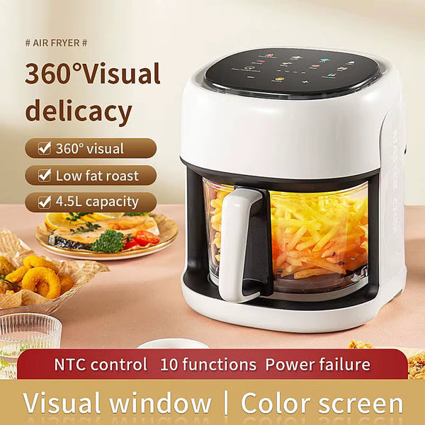 Air Fryer - Your 360° Visual Cooking Companion - Never Burn Food Again GOODSPHORIA.COM