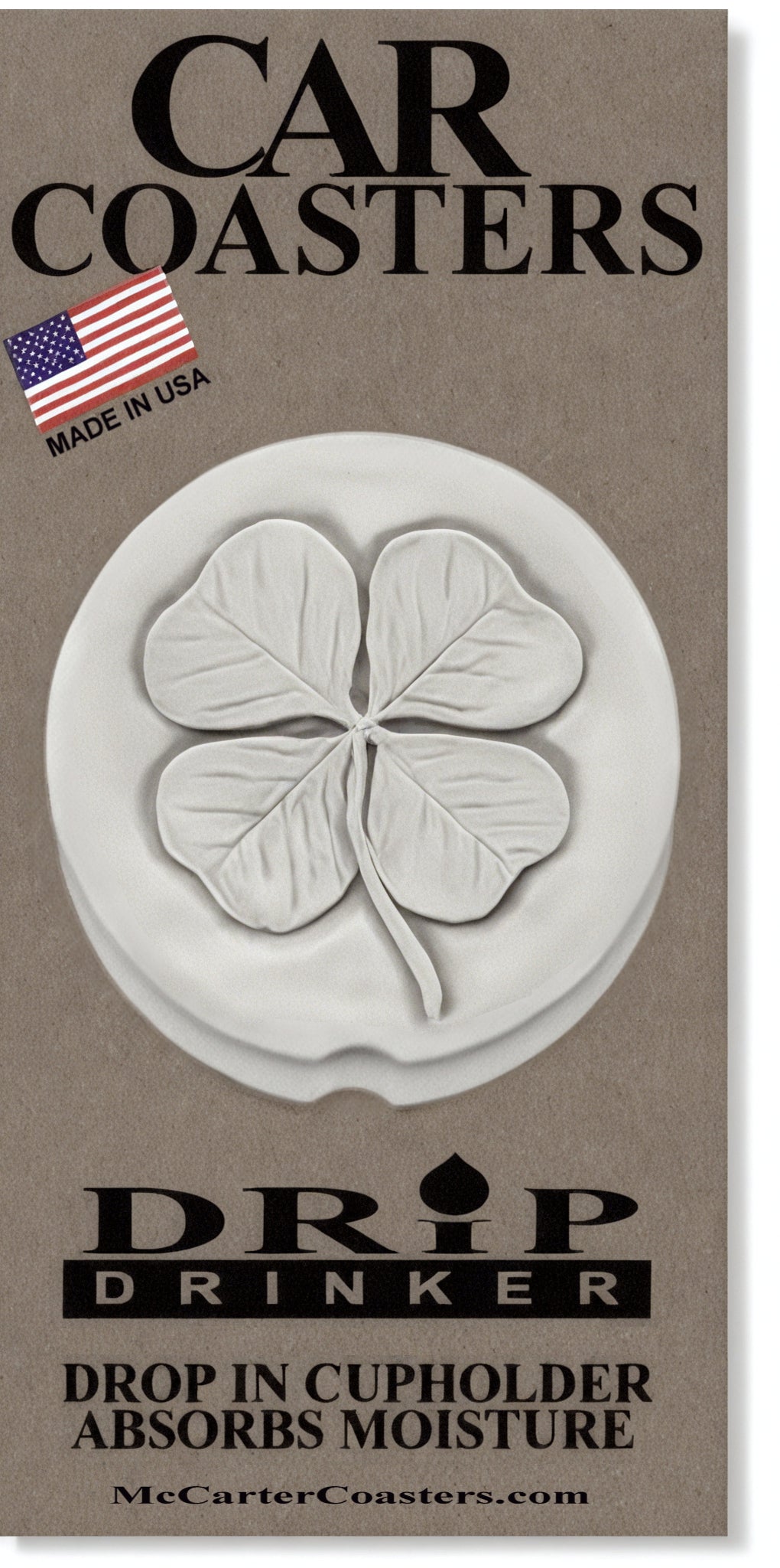 Clover Car Coasters