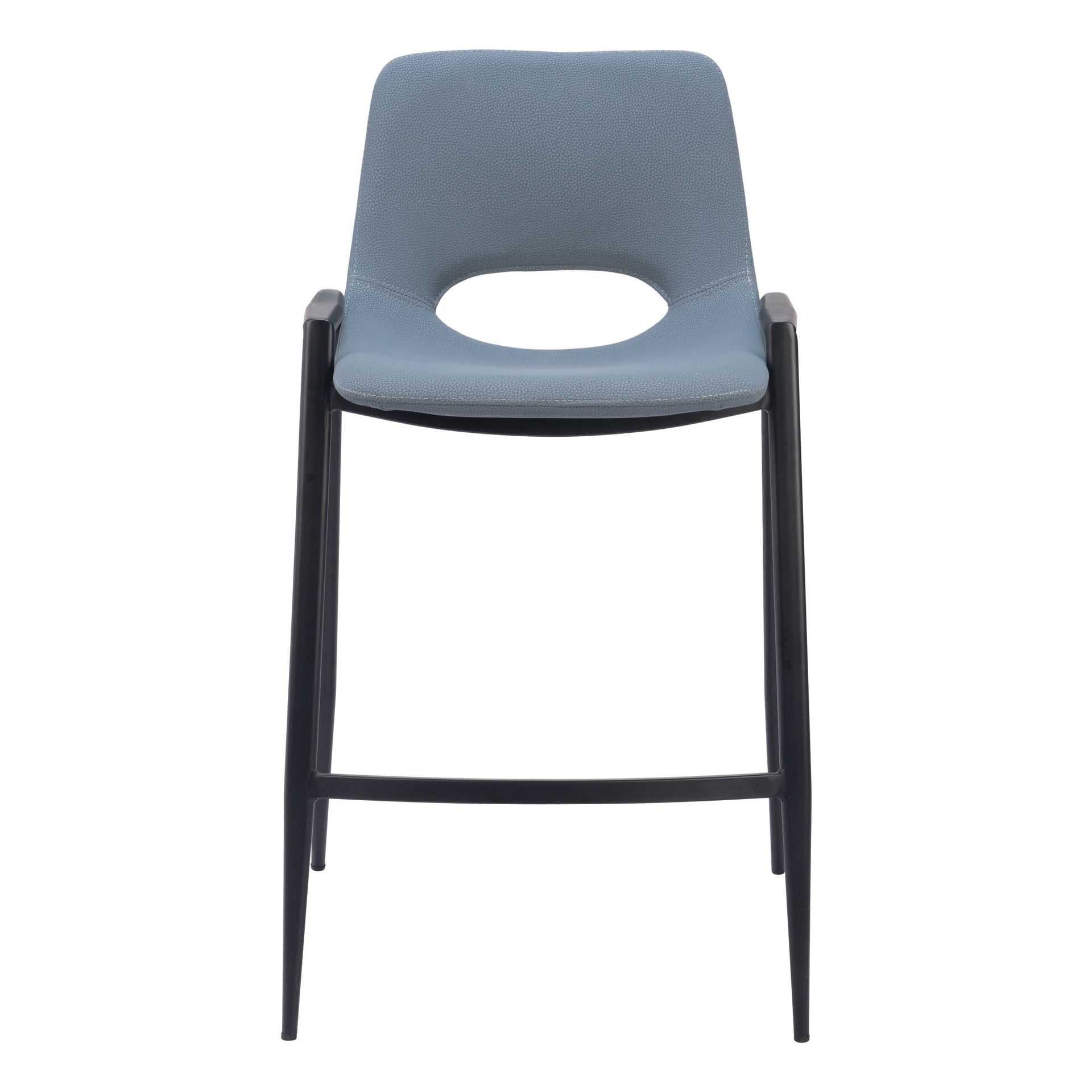 Desi Counter Stool (Set of 2) Azure Gray