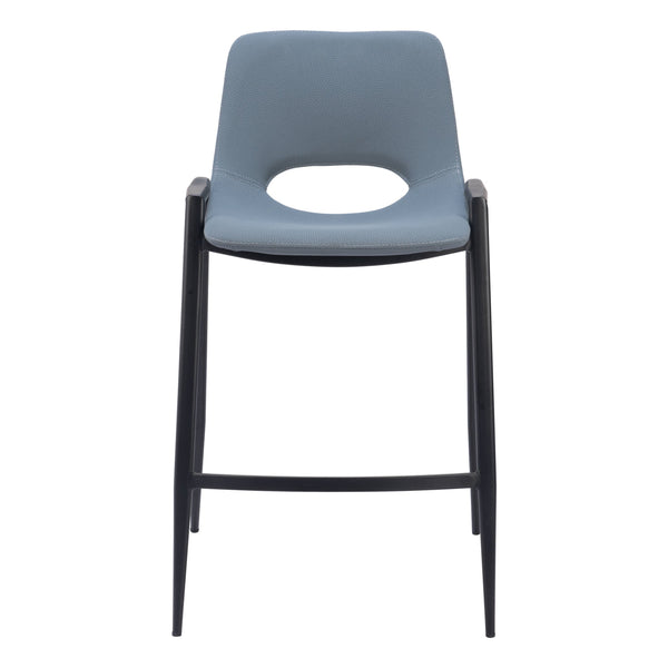 Desi Counter Stool (Set of 2) Azure Gray