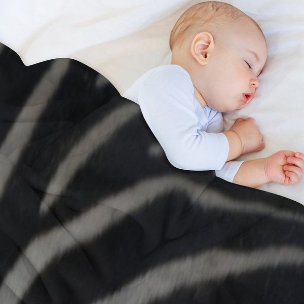 Zebra Stripes Eco-conscious Throw Blanket