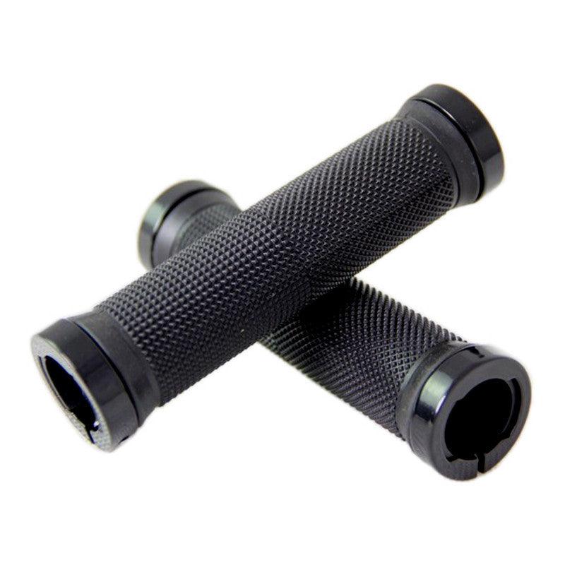 Mountain Bike Bicycle Handlebar Sleeve Vice Color Aluminum Alloy Bilateral Locking Handlebar Vice Handle Non-Slip Rubber Handlebar