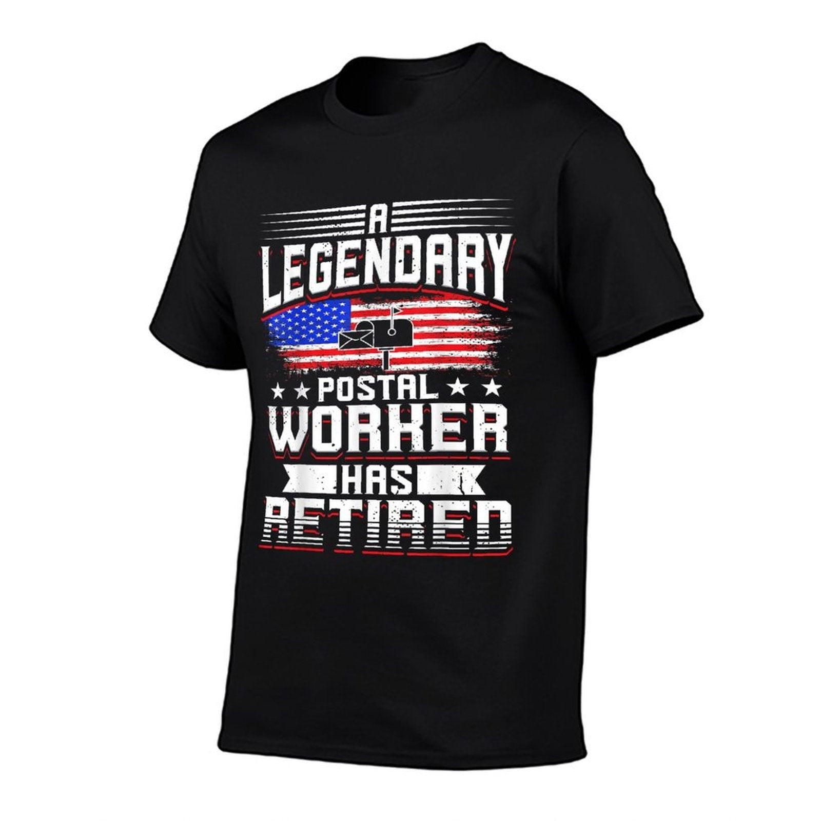 Retired Postal Worker Mailman Retirement T-Shirt