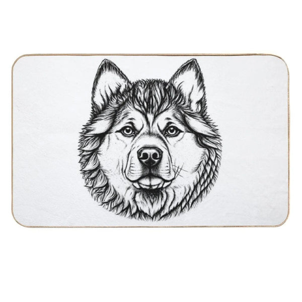 Akita Inu  Multi-Purpose Bath Mat
