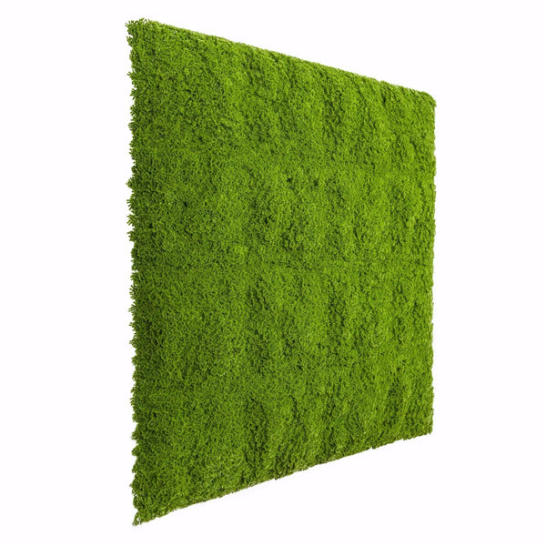 Evergreen Moss Artificial Green Wall Mat 40×20in 5.5 SQ FT – UV Resistant – Commercial Grade