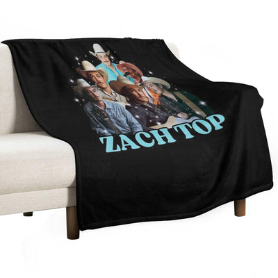 Country Music Bootleg Velvety-soft Throw Blanket