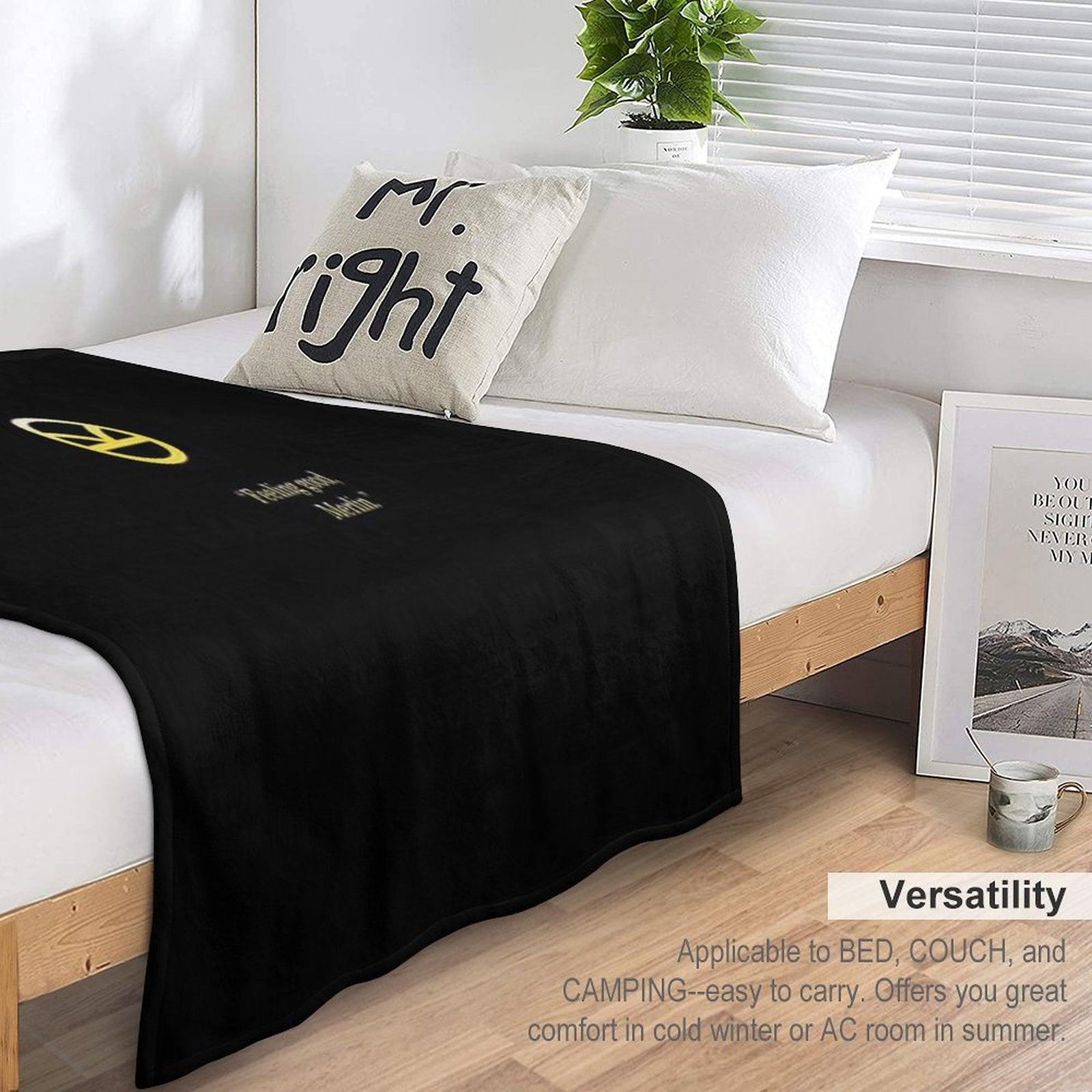 Kingsman Eggsy  Merlin Throw Blanket