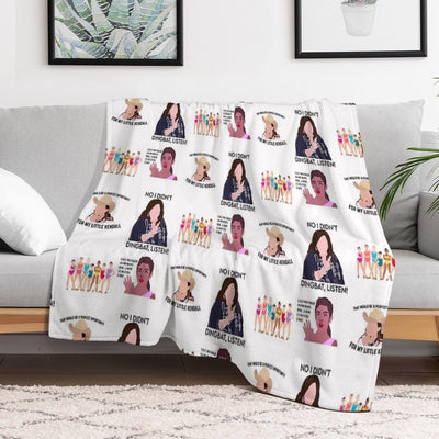Dance Moms Sticker Pack Lightweight Throw Blanket