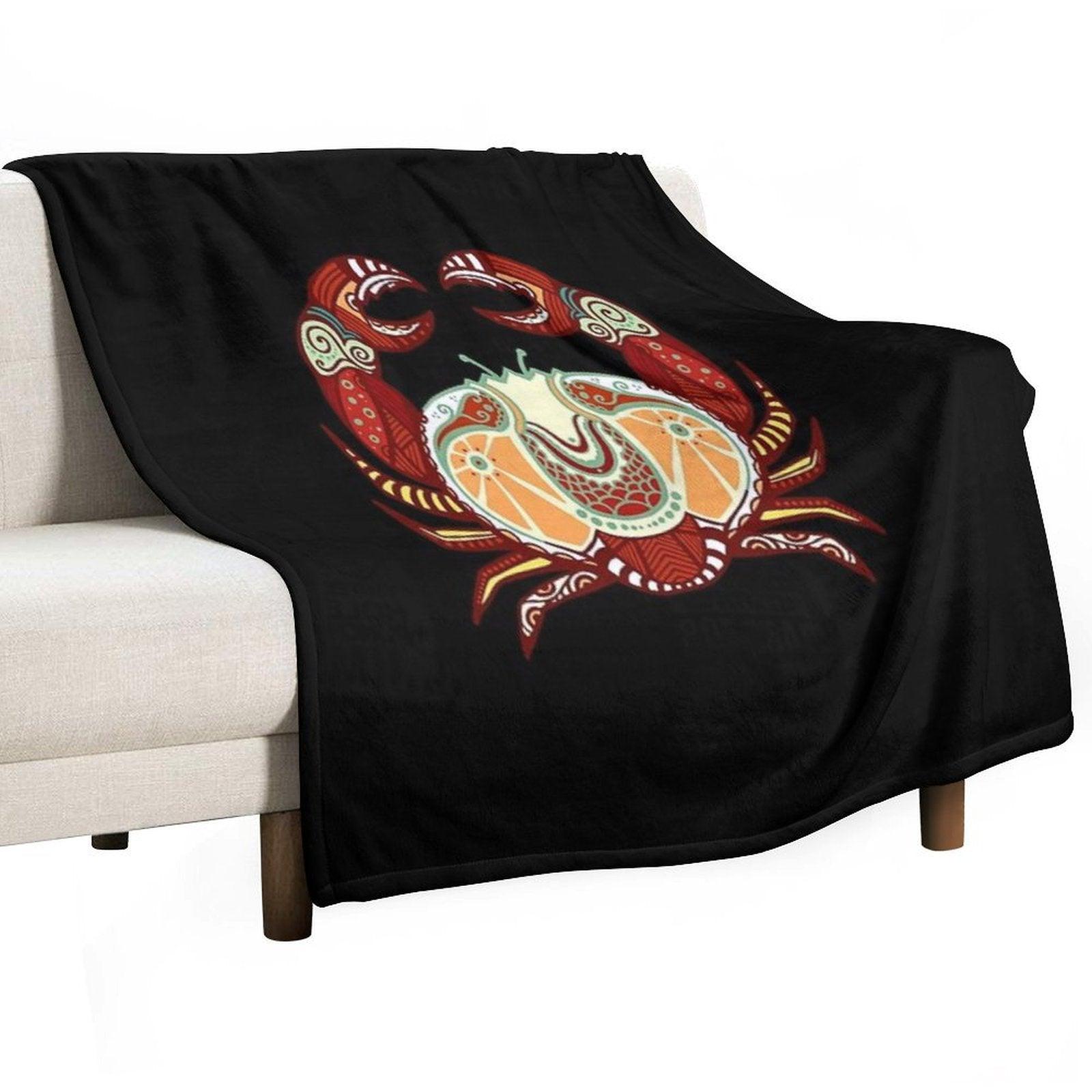 Cancer Throw Blanket
