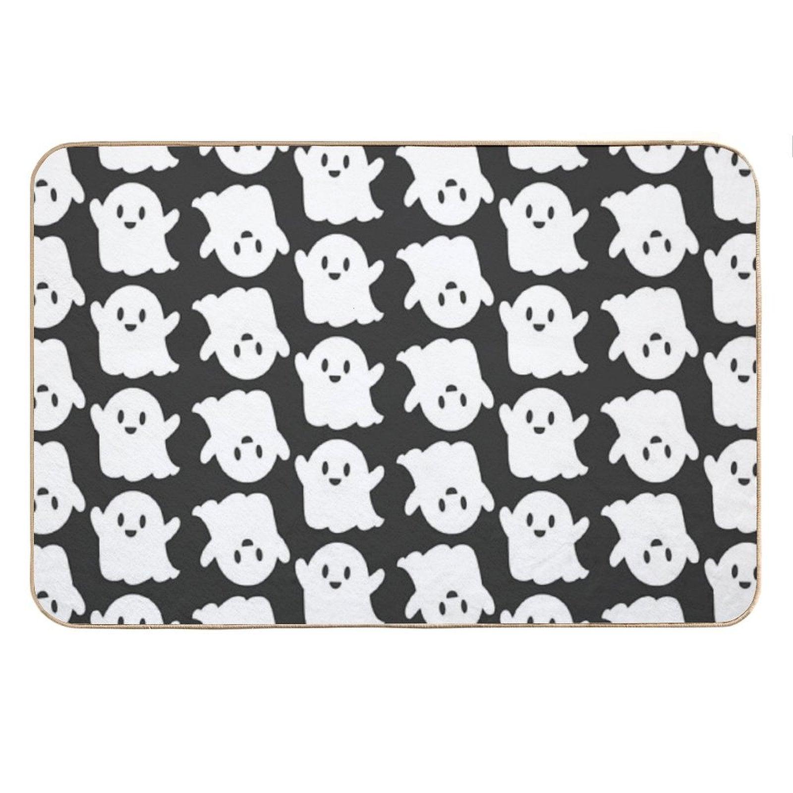 Cute Ghosts Bath Mat