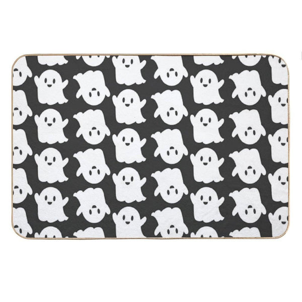 Cute Ghosts Bath Mat