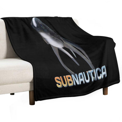 Subnautica - Cuddlefish Velvety-soft Throw Blanket