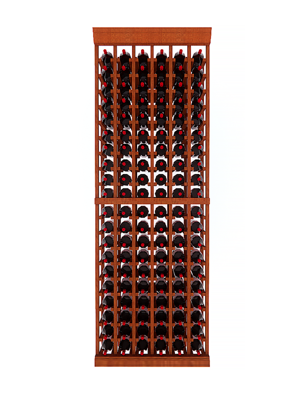 6 Column - 120 Bottle 6.5ft Wine Rack Kit