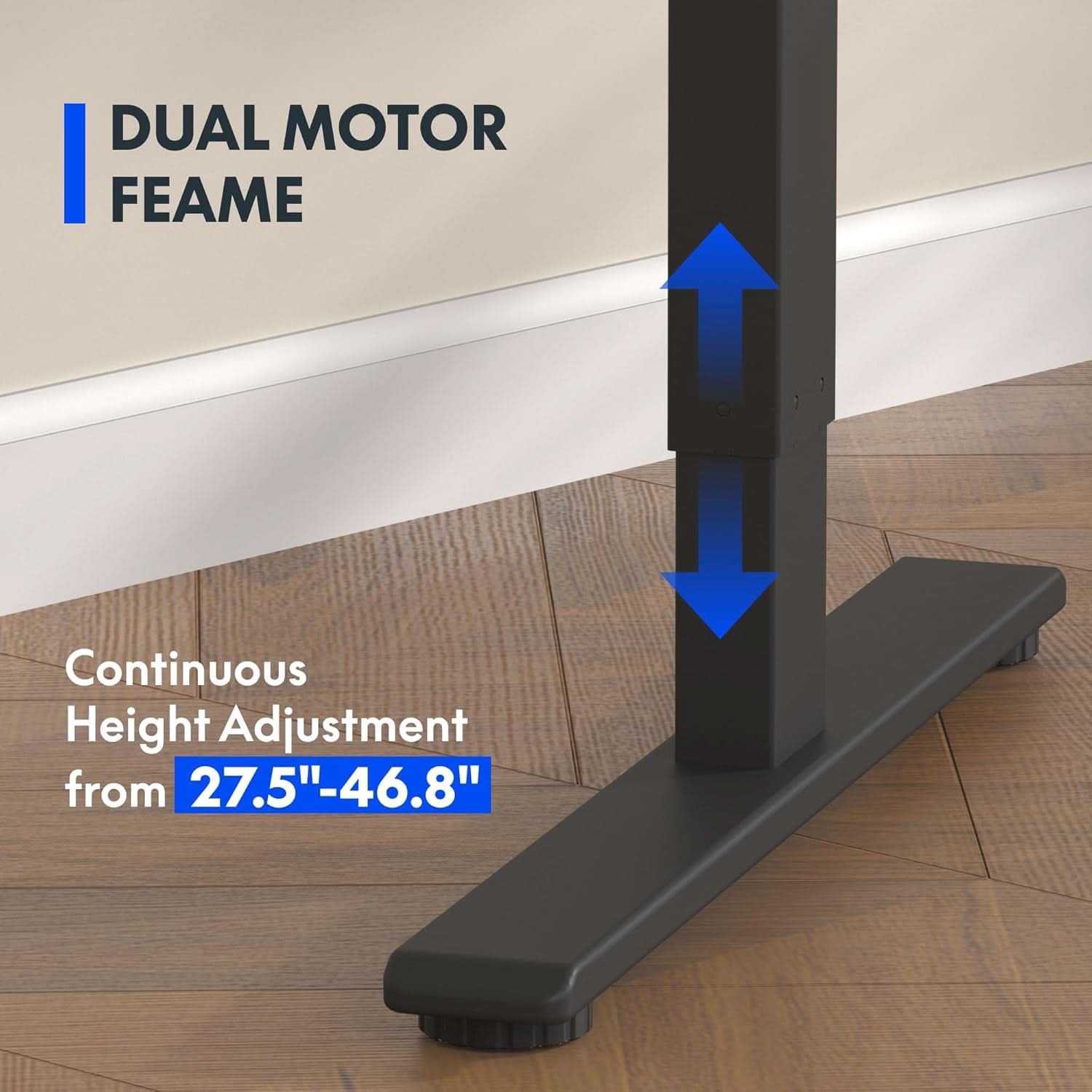 79 Inch Dual Motor Standing Desk With Memory Controller