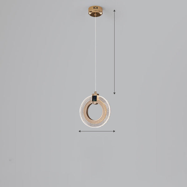 Light Luxury Postmodern Extremely Simple Head Small Chandelier Decorbites