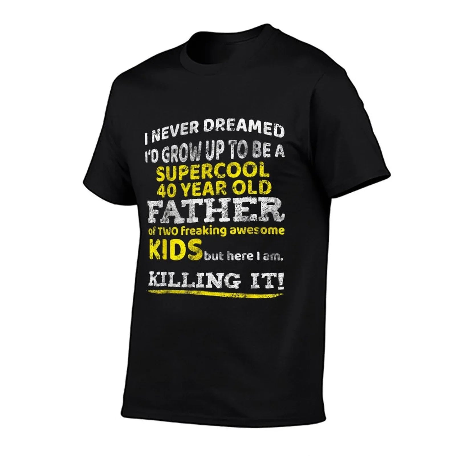 Funny 40th Birthday Gift for Father Dad from Kids Forty Year T-Shirt