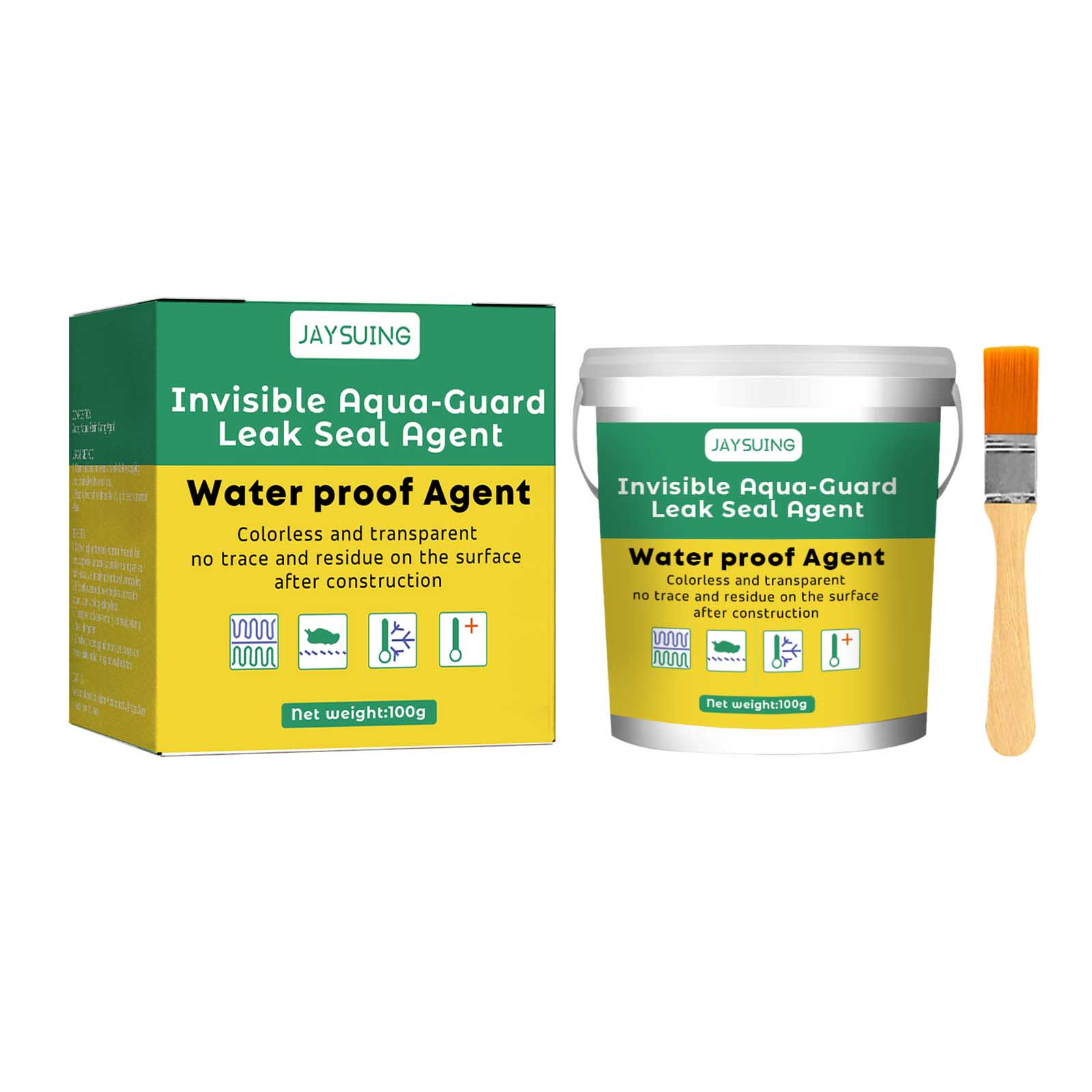 Leak-Proof Sealant, Balcony Roof Waterproof And Leakproof Kitchen Toilet Brick Waterproof Paint