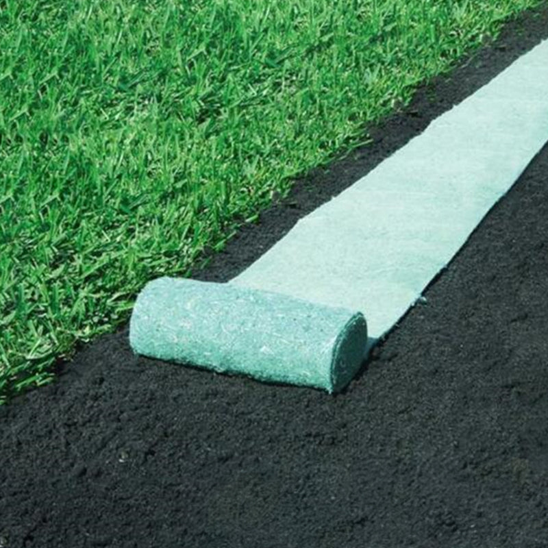 Degradable lawn seedling mat (10×0.7ft) for playgrounds, flower beds, greenhouse landscapes.