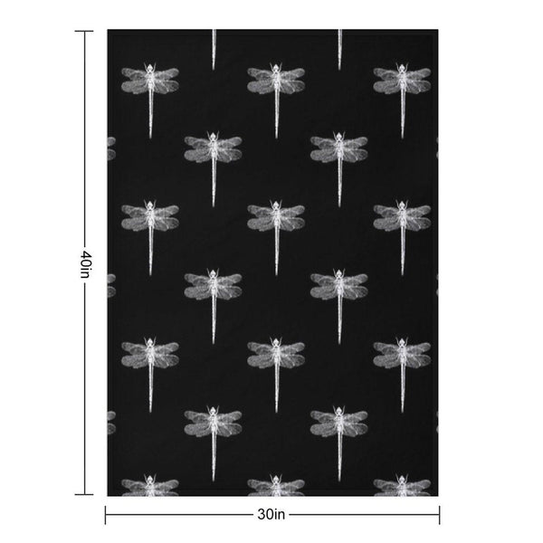 Dragonfly Throw Blanket