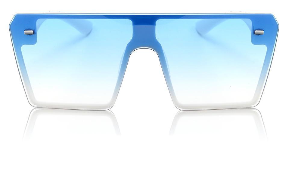 NEW Top Oversized Square Modern  Woman And Ladies Fashion Retro Gradient Sunglasses With  Big Frame And  Vintage Eyewear UV400 Protection