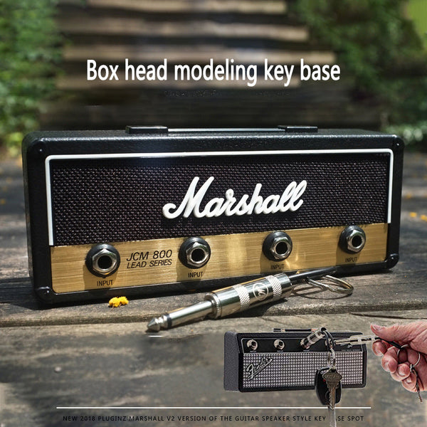 Marshall Fender Guitar Speaker Storage Gift Base Keychain