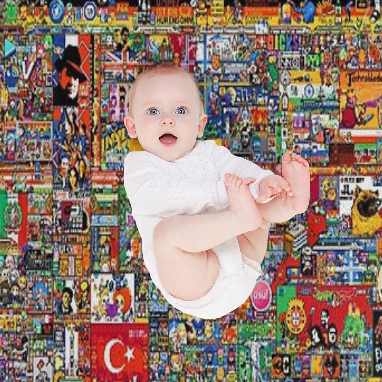 Reddit Place 2023 Merch, Reddit Rplace 2023, Rplace 20223, Rplace 2023 Merch, Rplace 2023 Poster  Rplace 2023 Pixel, Rpla Sustainable Throw Blanket