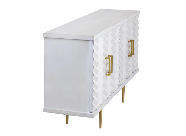 Brendle Credenza - Whitewash