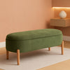 Green Oversized Storage Solution Bench Ottoman Bedroom