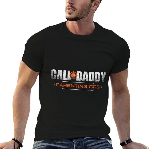 Gamer Dad Call of Daddy Parenting Ops Funny Father's Day T-Shirt