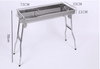 Foldable Charcoal BBQ Grill, Portable Stainless Steel Picnic Grill for Outdoor & Camping
