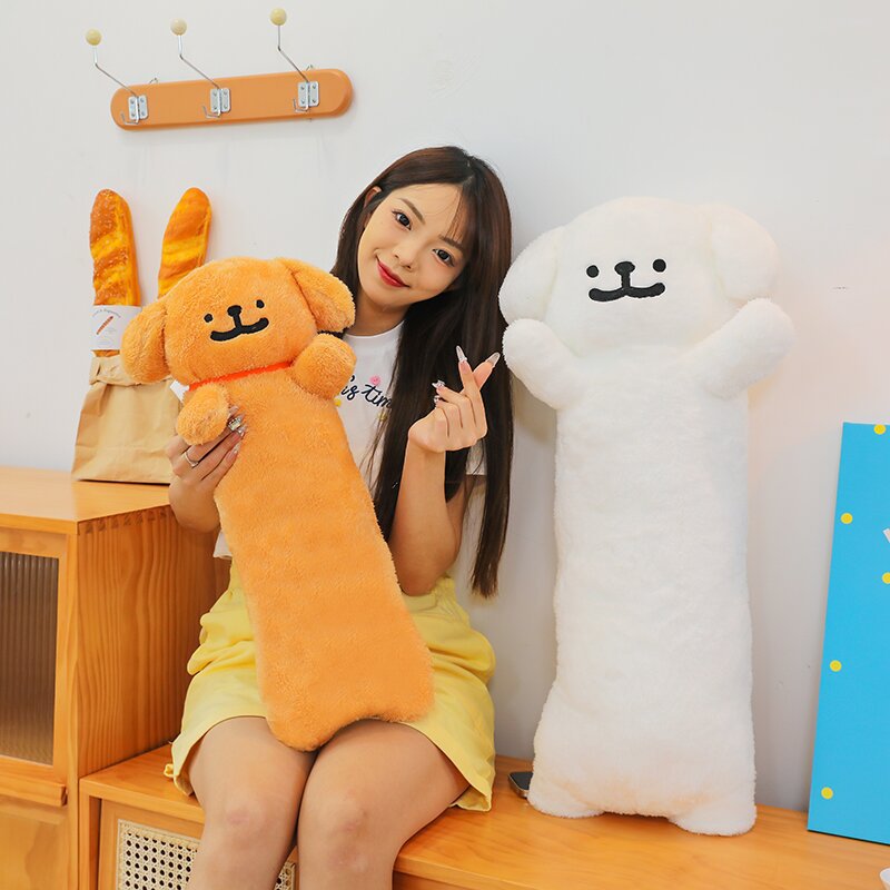 Line Dog Long Pillow Doll Line Dog Plush Toy Line Dog Doll