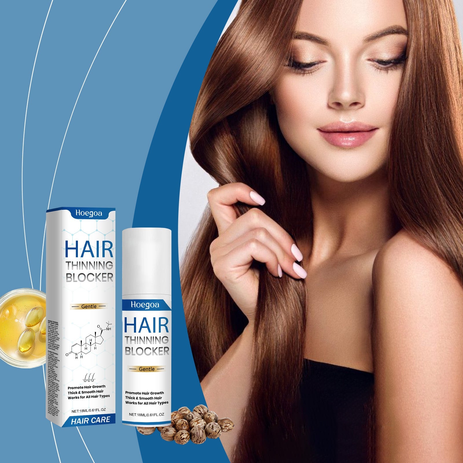 Hair Ball Essence Strengthens Fragile Hair, Repairs And Nourishes Hair And Scalp Care Ball Essence