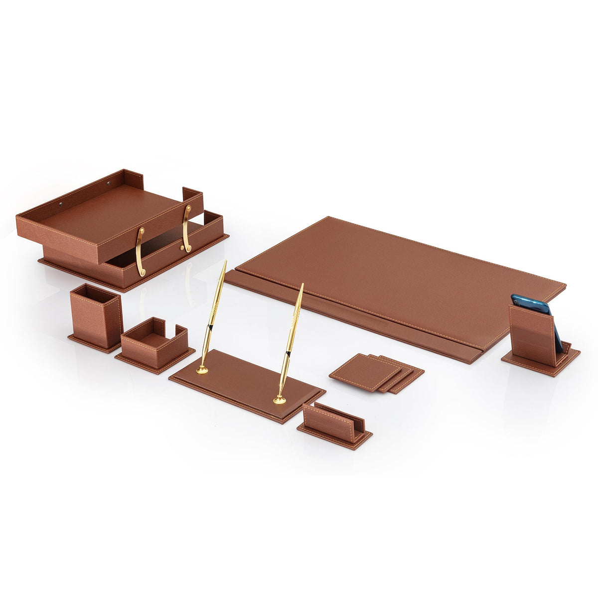MOOG Classic Desk Organizer - Orange- 12 PCS
