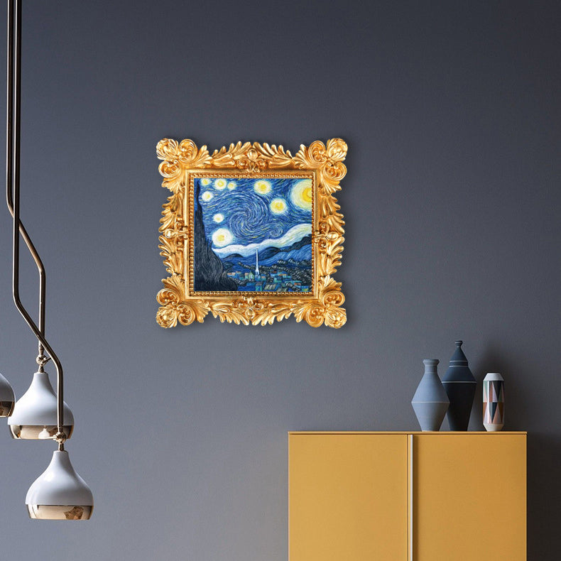 Relief Van Gogh's Starry Night DIY 3D Oil Painting Kit