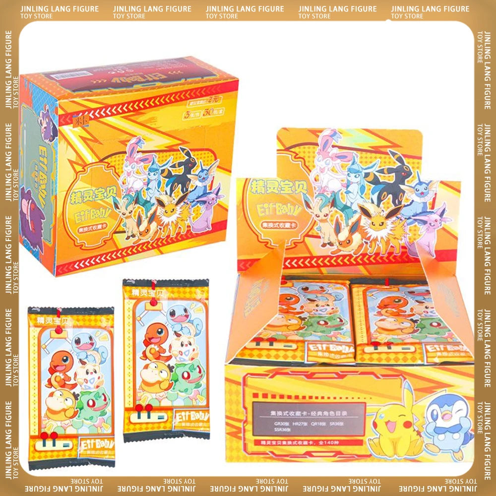 Mika's first Pok é mon collection interchangeable hidden cards character cards flash cards