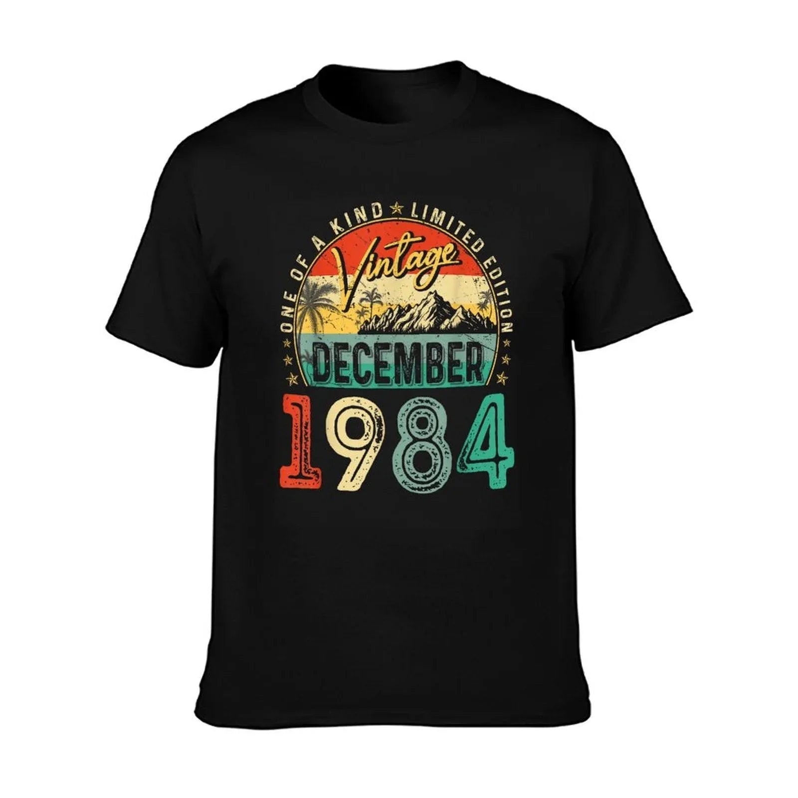 Vintage 40th Birthday Gift Vintage December 1984 Men Women  Odor-resistant T-Shirt